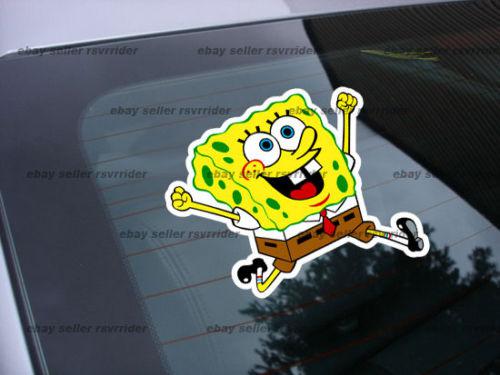 Spongebob squarepants decal sticker full color