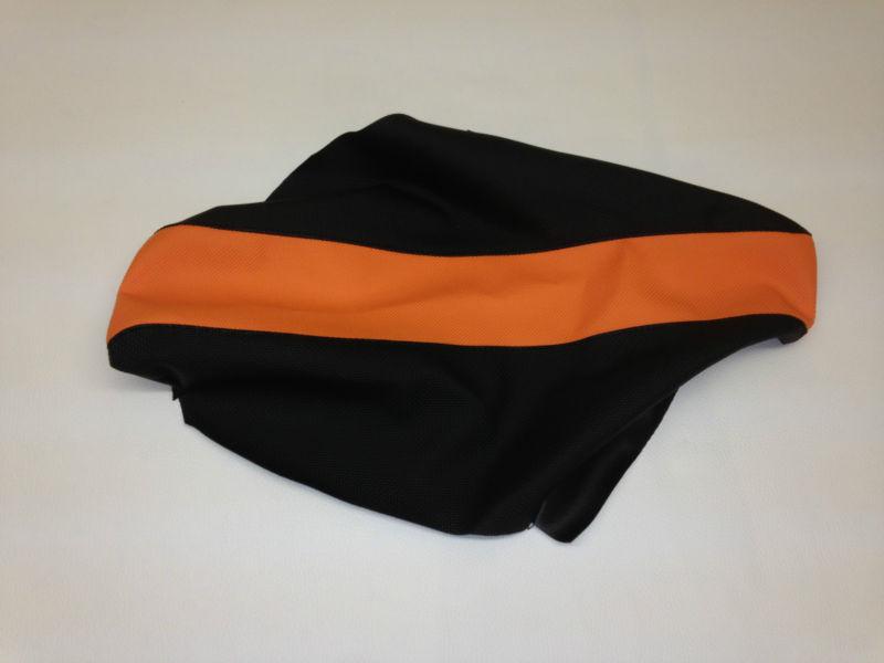 New ktm sx sx-f 125-450 2011-12 orange and black gripper seat cover