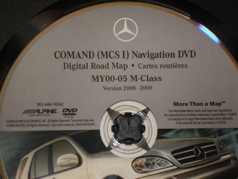 2003 2004 2005 mercedes-benz ml350 ml500 ml55 amg navigation dvd usa canada