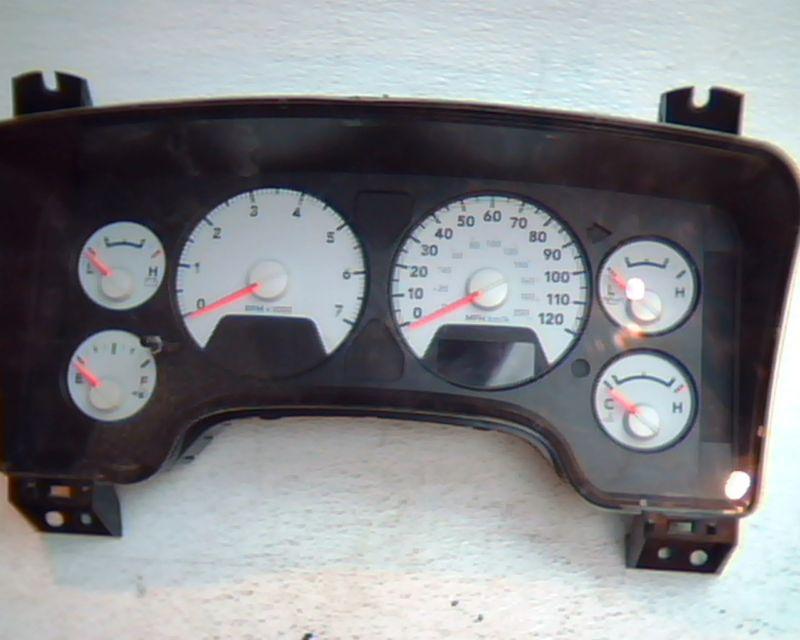 2009 dodge 2500 pickup 50252 miles speedometer instrument cluster gauges 2512179