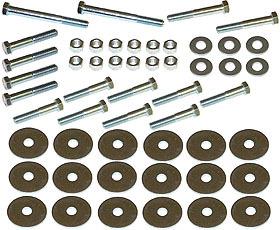 1955-1957 chevy belair 2 or 4 door hardtop body mount bolt kit