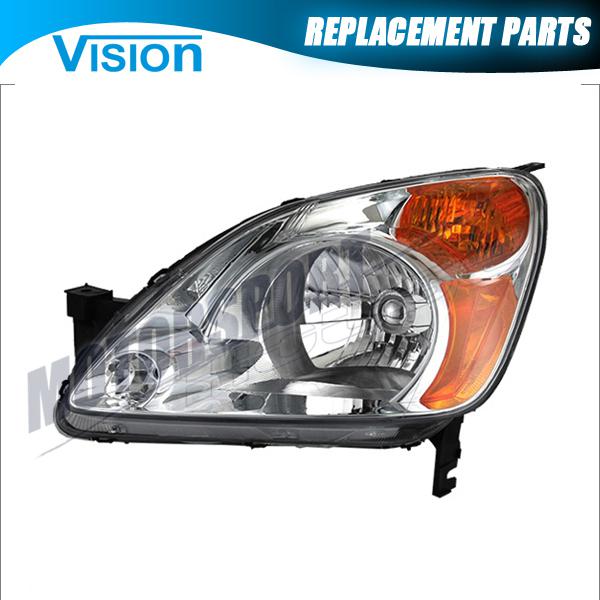 2002-2004 honda cr-v driver side headlight wo light bulb/socket replacement lh