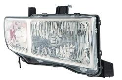 Remanufactured front, left side (driver side) head lamp assembly ho2519128r