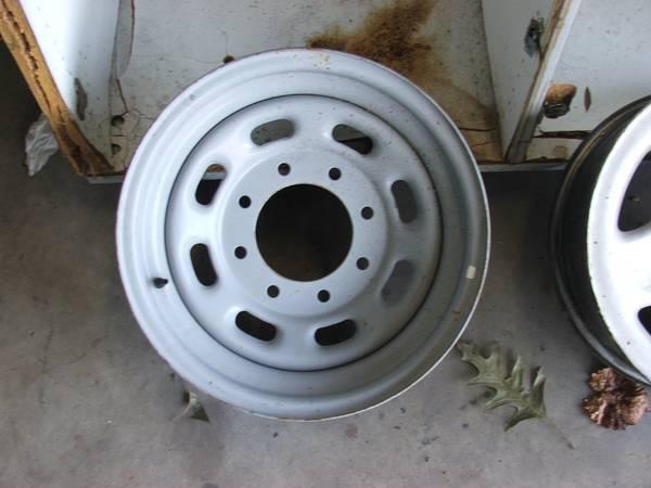  spare tire rim ford 8 lug steel oem wheel factory nice never mounted on vehicle