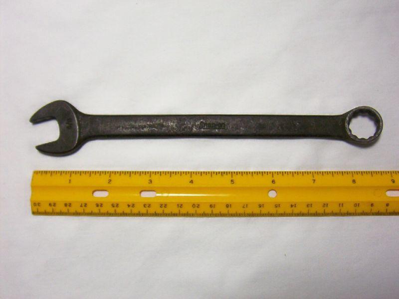 Snap-on combination wrench / tool 5/8 goex 20--12 point industrial finish