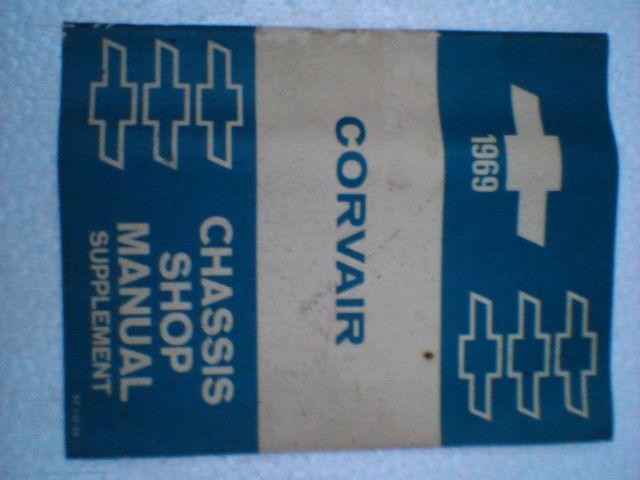 1969 corvair chassis manual supplement