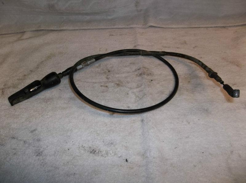 91 kawasaki kx250 kx 250 used stock clutch cable