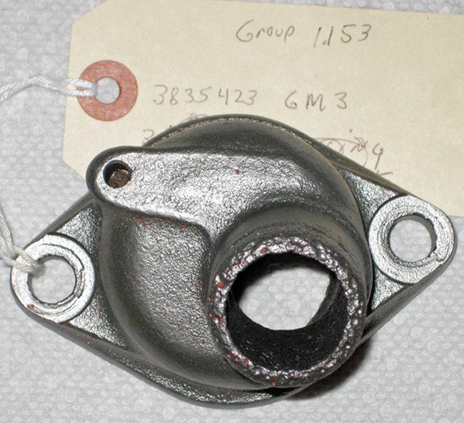 Chevrolet 1940 / 1954 all 6 cylinder except 261 engine thermostat housing