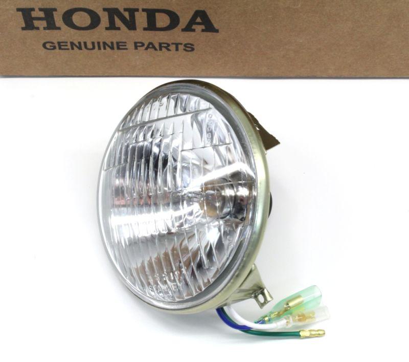 New headlight 6v 15/15w 1970-1981 c70 c70m passport genuine honda oem lamp  #s26