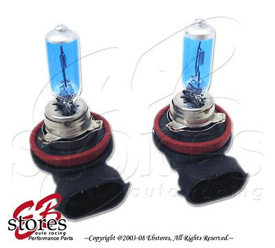 12v 100w h11 xenon gas hid foglight light bulbs 5000k 2pcs super white 1pair