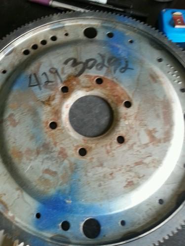 Aluminum flywheel for 429/302