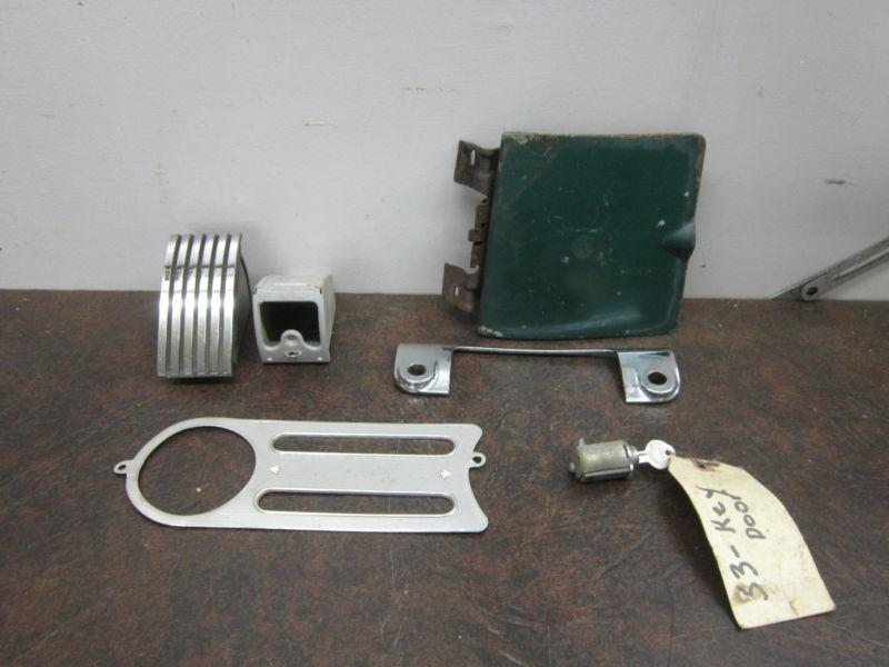 Dash parts miscellaneous 1953 1954 chevy original 