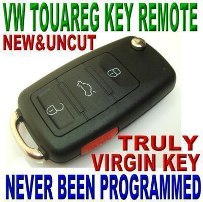 Vw touareg truly virgin chip key remote transponder keyless entry transmitter