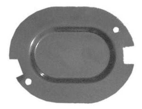 Gmk4030512641 goodmark floor pan drain plug cover edp coated steel has cut out n