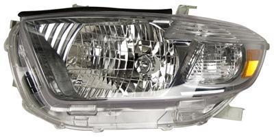 Sherman 8211-151-1 headlight assembly left toyota highlander gas