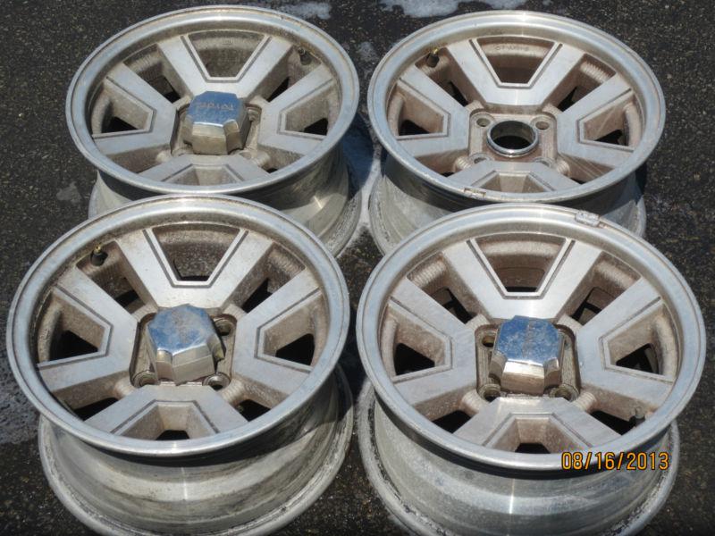 14" toyota supra factory wheels celica 510 280z 260z rare old school jdm 16 17