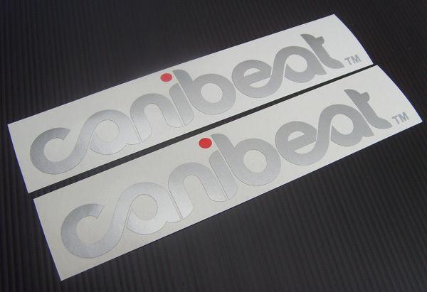 2 canibeat decals stickers hellaflush illest fatlace 7 inchs silver *siledffg