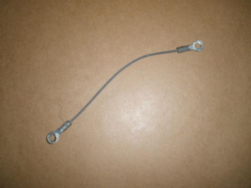 1966 amc marlin ambassador glove box compartment door lid stop cable wire 