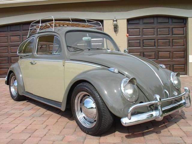 Vintage vw volkswagen bug beetle ghia bus oval herbie headlight chrome eyelids 