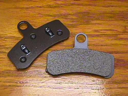 Front brake pads fit 2008 - flstc, flstf & dyna harley davidson big twin 13