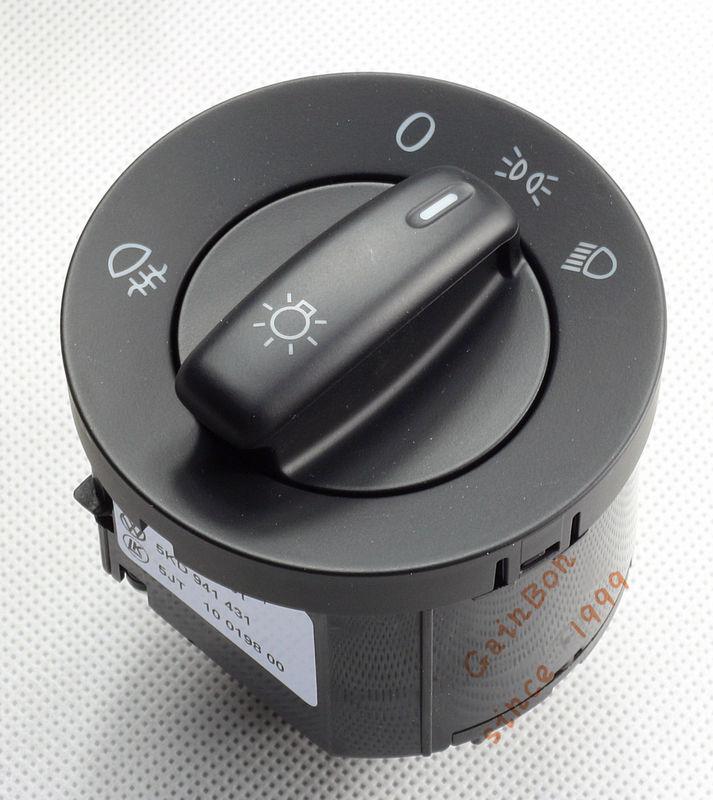 Oem multifunction headlight switch control fit for vw golf jetta mk6 5kd 941 431