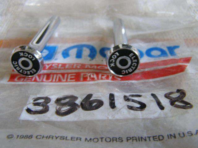 Nos mopar 76-89 elec door lock buttons magnum 300 mirada diplomat 5th ave 