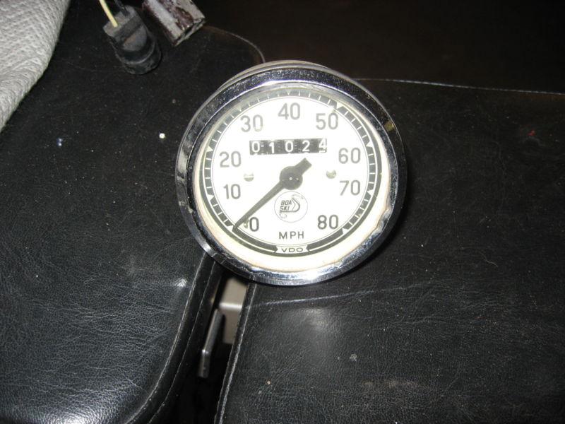 70's boa ski snowmobile speedometer gauge