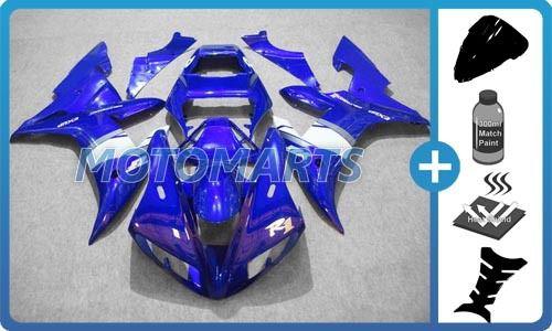 Bundle for yamaha yzf 1000 r1 02 03 injection body kit fairing & windscreen ae