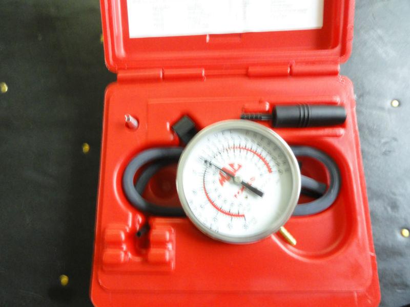 Mac tools vacuum fuel pump pressure kit model #vg3 made in usa w/ case