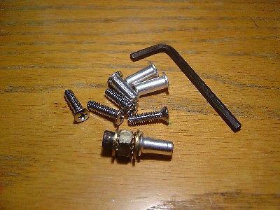 70-74 mopar b e body cuda road runner rally mirror screw & install set