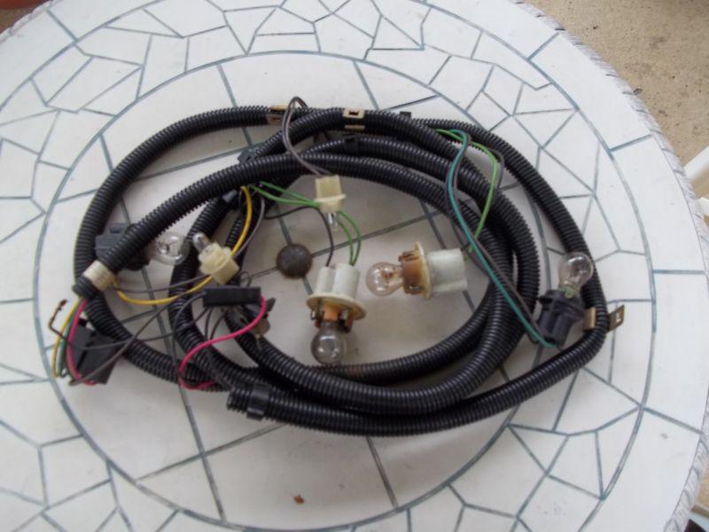 1974-79 chevy nova original rear set of ligths cables(stop,signal,etc)