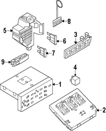 Volkswagen oem 3c0937524l fuse & relay-circuit breaker