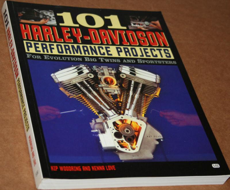 101 harley-davidson performance projects for evo big twins and sportsters used