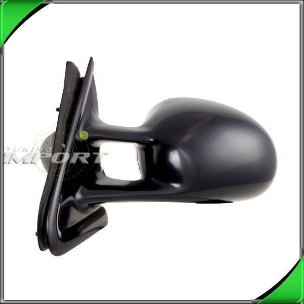 1995-00 cirrus stratus breeze power heated blk driver left side mirror assembly