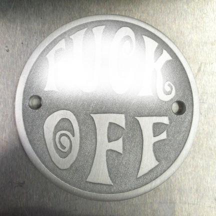  custom etched aluminum points cover harley custom chopper bobber