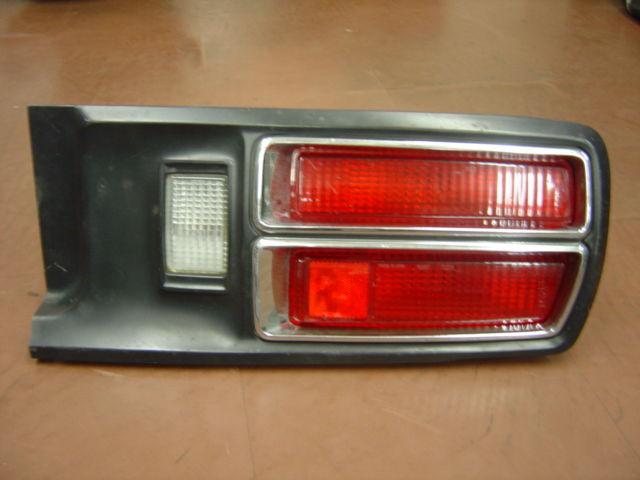 Datsun "z" 280z tail light assembly bezel harnesses 280z oem left tail lamp 