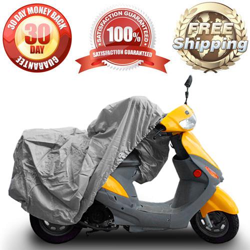 Scooter moped motorcycle cover (l) fits up to 90" length bike scooters covers