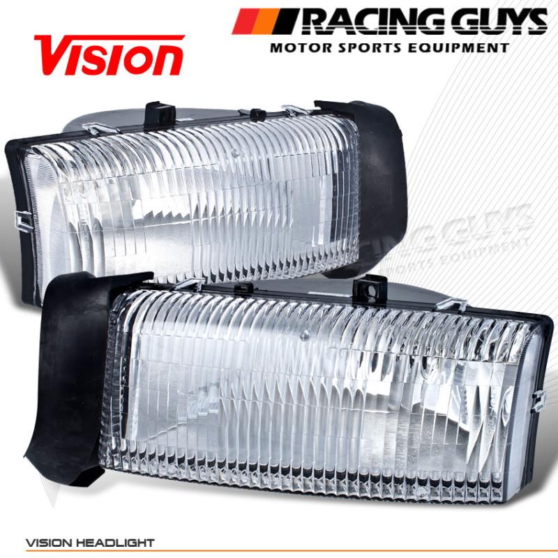 Find 1997 2004 Dodge Dakota Pickup Truck Headlights Lamps Pair Set New