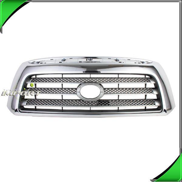 Chrome grille new to1200303 wo molding 2007-2009 tundra limited wo sport pkg 08