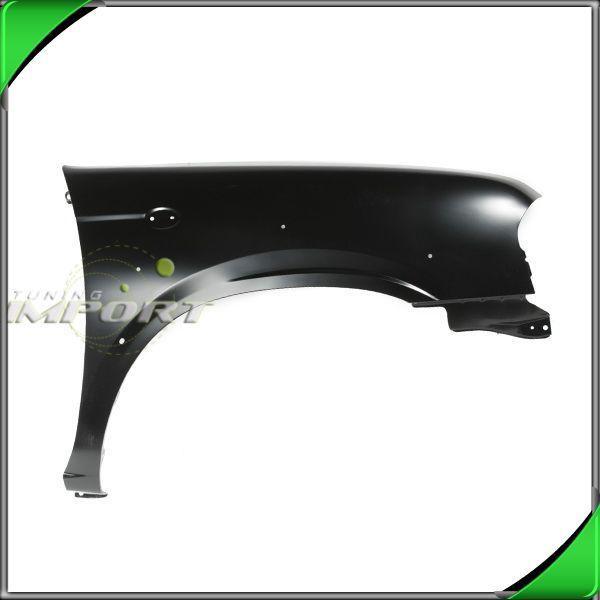 2001-2004 nissan frontier 3.3l v6 front fender primered black steel primed right