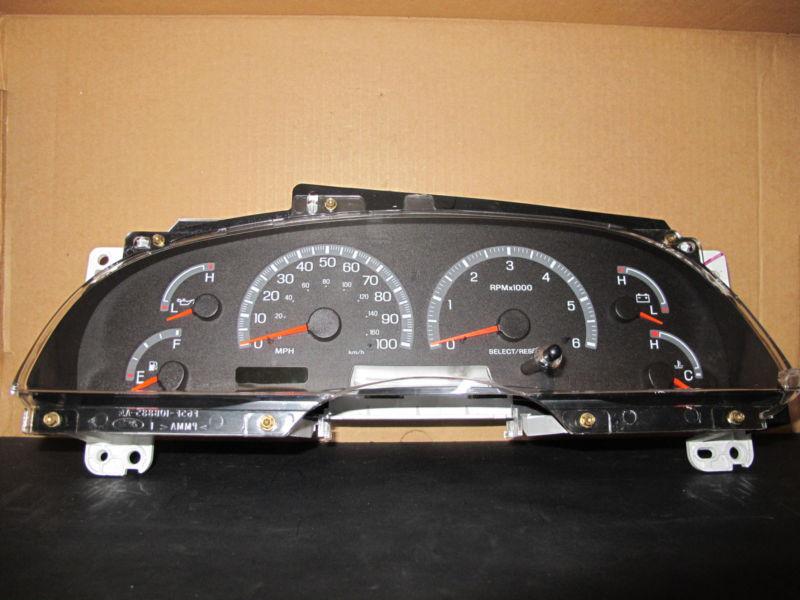 2002 02 2003 03 2004 04 ford f150 truck truck speedometer cluster w/tach 84k