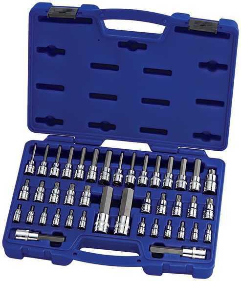 Carlyle hand tools cht bsth41 - socket set, master star / hex metric & sae