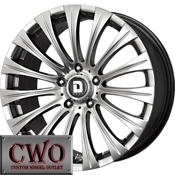 18 gunmetal drag dr-43 wheels rims 5x120 5 lug bmw 5 6 7 8 series s10 blazer