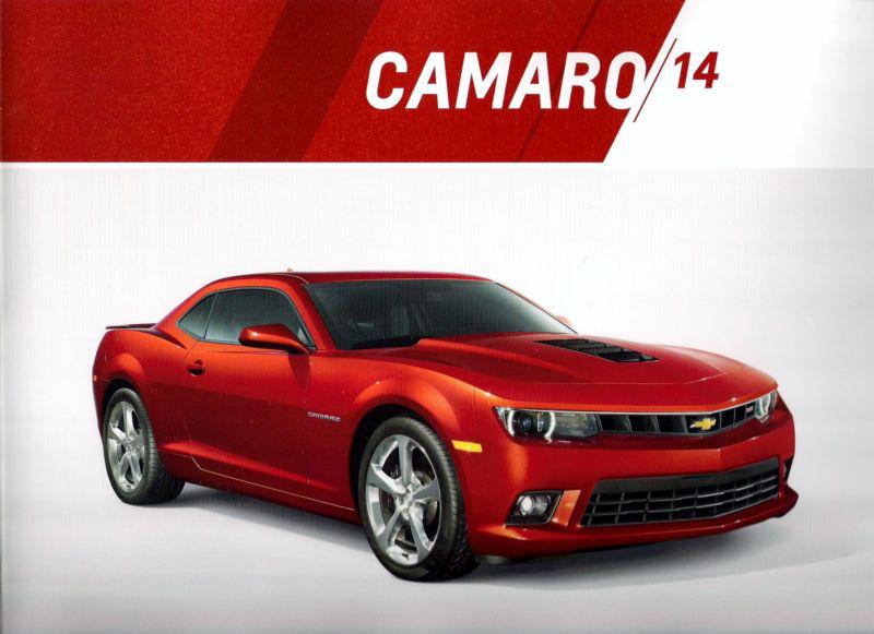 2014 chevrolet camaro premium dealer brochure 