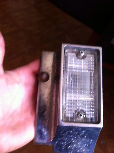 1966 buick electra 225 back up light- rh original part working 66 guide reverse