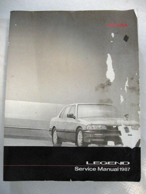 1987 acura legend service manual