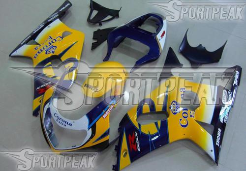 Fit suzuki gsx-r 600 / 750 01 02 03 2001 2002 2003 fairing abs body kit f13b26