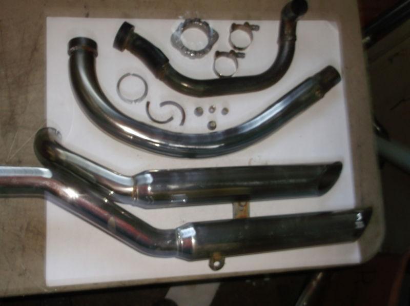 Yamaha virago xv700  1985  exhaust system