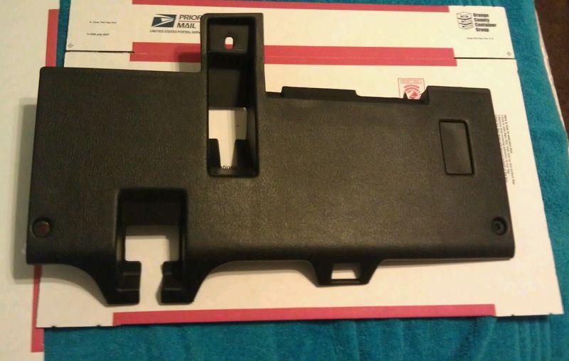 1988 nissan 300zx driver lower dash panel black nice 