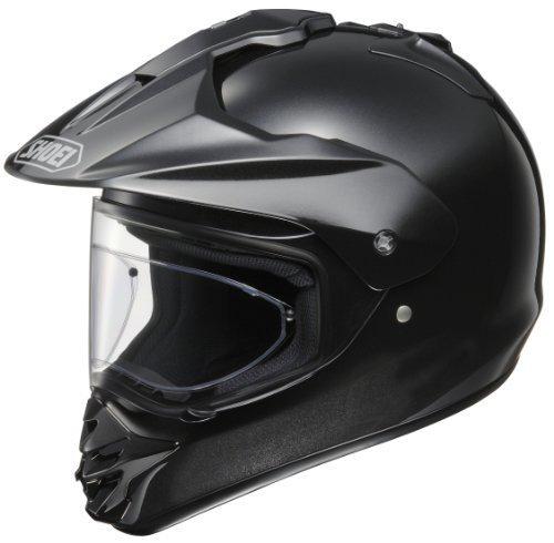 Shoei hornet-ds pinlock black metallic l 59cm helmet free shipping japanese new